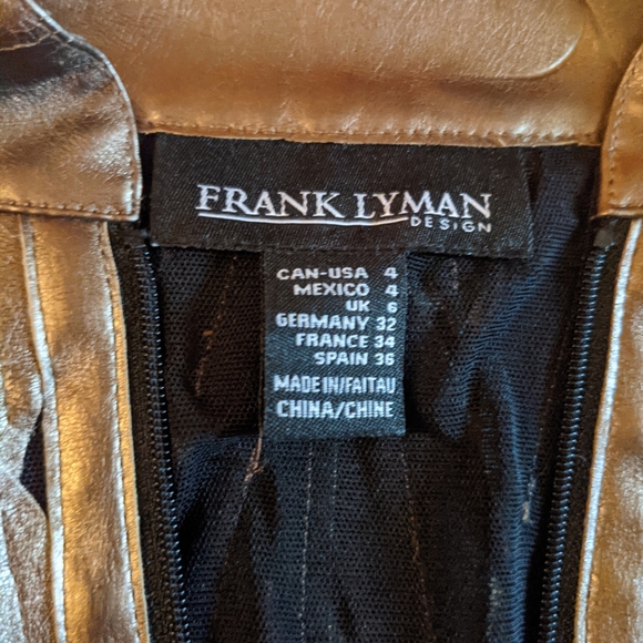 Shear/Leather Leaf Decal Top - Picture 3 of 3